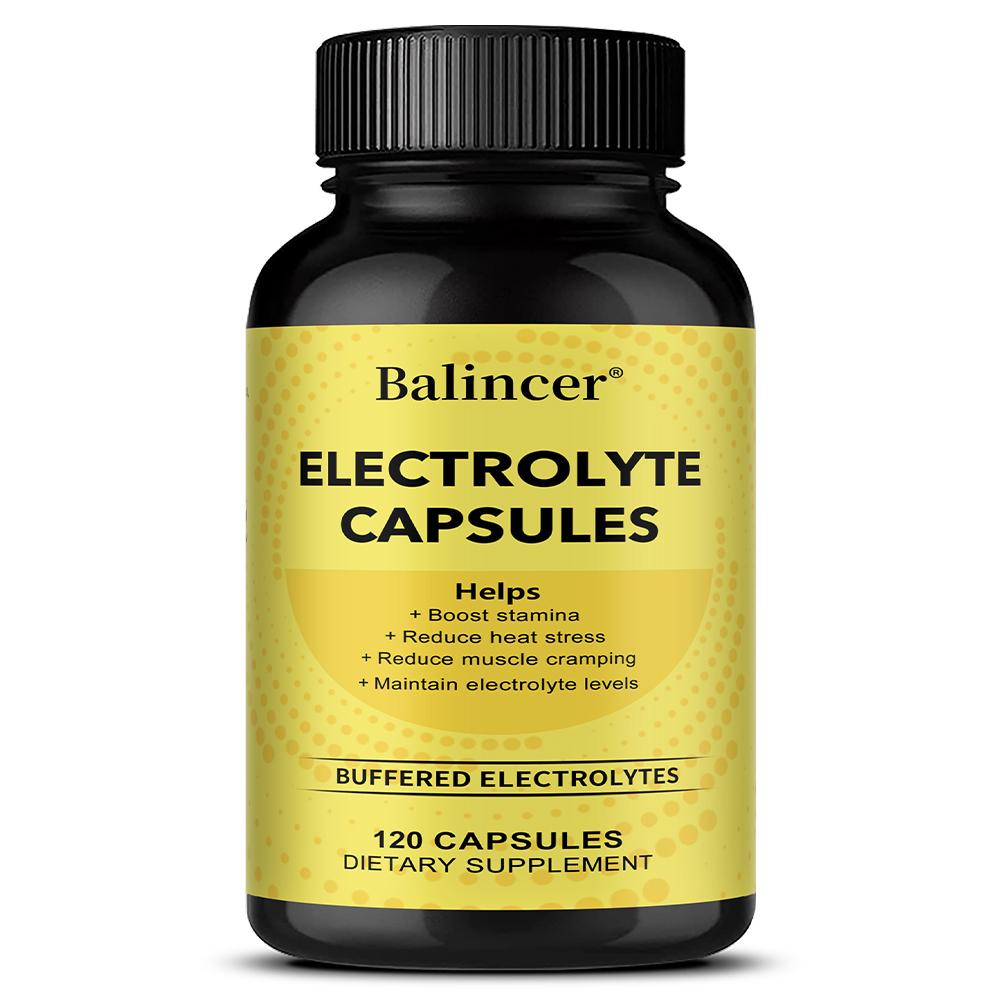 Electrolyte Dietary Supplement, With Vitamin D3, Calcium, Chloride, 120 Capsules Per Bottle 120 Capsules