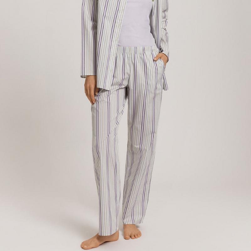 Hanro Sleep   Lounge Long Pants  74848  Beryl Stripe 