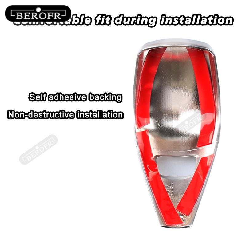 For Toyota prado 2018 ABS Gear Shifter Gear Protector Head Cover Car Gear Head Shift Knob Handle Cover Trim Sticker