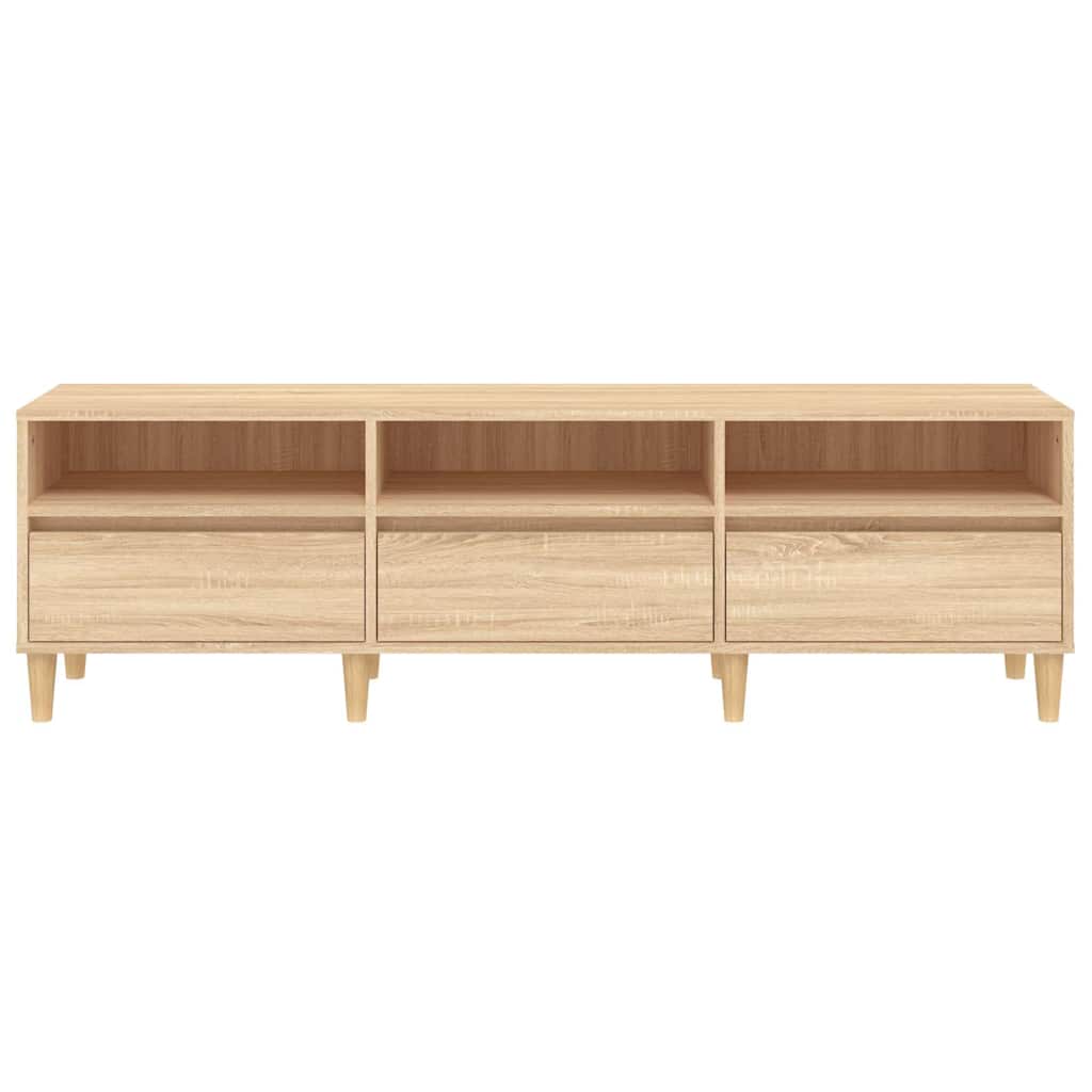 Szafka Pod Tv, Dąb Sonoma, 150X30X44,5 Cm