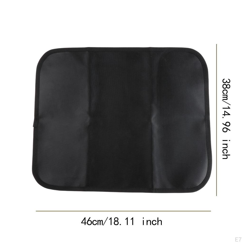 Fireplace Mat BBQ Floor Outdoor Grill Deck Protect Fire Insulation for Indoor