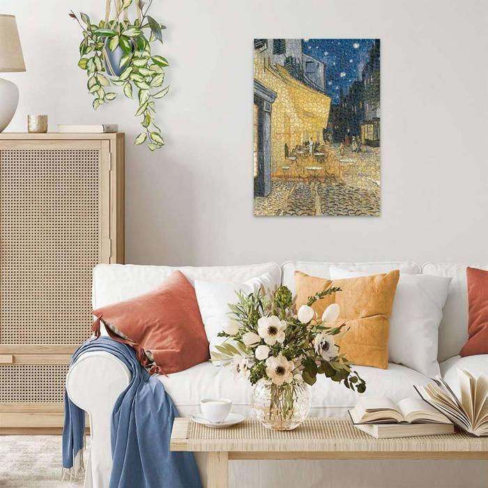 Puzzle ravensburger terrasse de café, le soir (van gogh) 1000 pièces