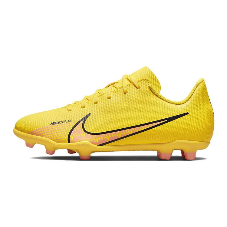 

Nike Mercurial Vapor 15 Club Low top Soccer Shoes Yellow Pink Kids DJ5958-780 35.5