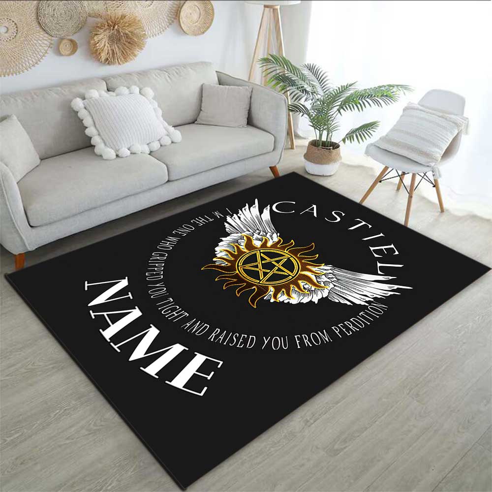 Like Warner Bros. Movies (4) Customize your name rug, office chair cushion, home bedroom living room gift.