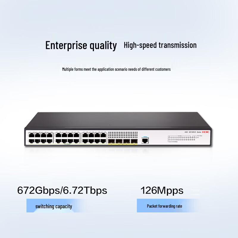 H3C S5130V2-28P-LI Gigabit Managed Switch