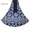 Baby Sling Carrier Great Load Bearing Adjustable Length Wide Strap Less Pressure On Shoulder Breathable Fabric Plaid Print Outdoor Walking 0-36