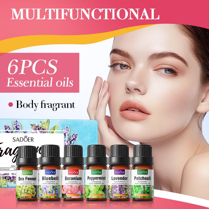 Fragrance Essential Oil Set, Nourishing and Moisturizing Body Universal Serum