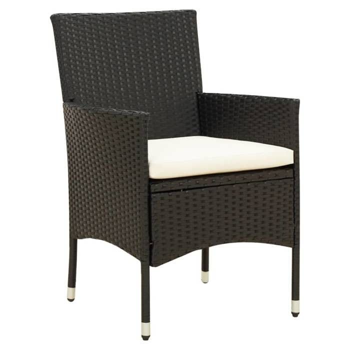 VidaXL Mobilier à Dîner de Jardin 7 pcs avec Coussins Ensemble de Salle à Manger Table et Chaises de Repas de Terrasse Patio 3094837