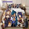 Genshin Impact Complete Character Visual Novel Bedding 1 Duvet Cover 2 Pillowcase Without Core Duvet Cover And Pillowcase