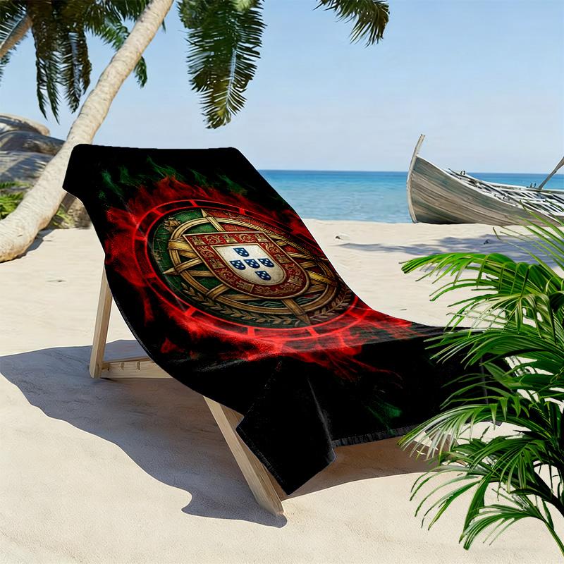 National Emblem Design beach towel Outdoor camping Portable for travel quick-drying swim towel Outdoor pool towel Absorbent bath towel printing