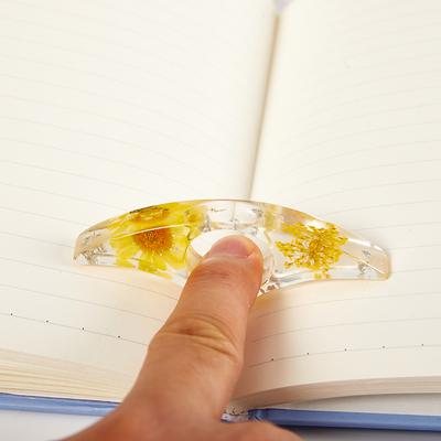 Creative Bookmark Thumb Resin Book Press Book Reading Auxiliary