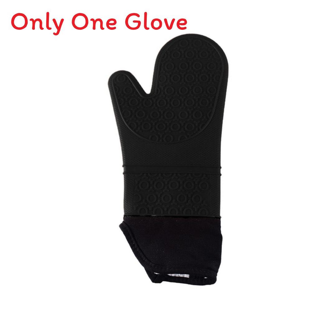 Silicone Heat Resistant Oven Gloves With Non Slip Grip For Kitchen Safety And Cooking