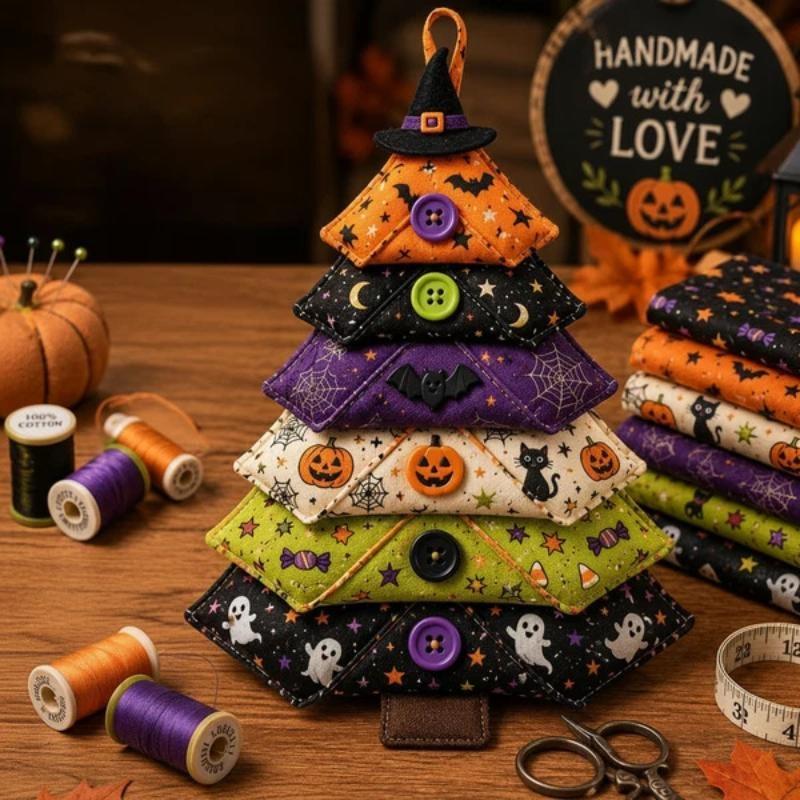 Diy Quilted Christmas Tree Kit Complete Kit With All Essential Materials Cozy Living Room Tabletop Decor Hand-Made For Friends