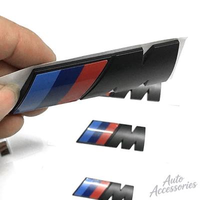 For F10 F30 G01 E83 F39 E84 F48 M1 M2 M3 M4 M5 M6 Car Side Fender Trunk Emblem M Sport Badge Sticker 3D ABS Decal Accessory