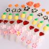 8Pcs/lot Soft Silicone Daisy Nail Art Tool Toe Separator Foot Finger Divider Manicure Pedicure Care
