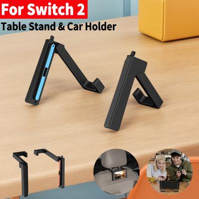 Car Holder for Nintendo for Switch 2 Table Stand Playstand Bracket Portable Console Desktop Holder Car Mount Games Accessories