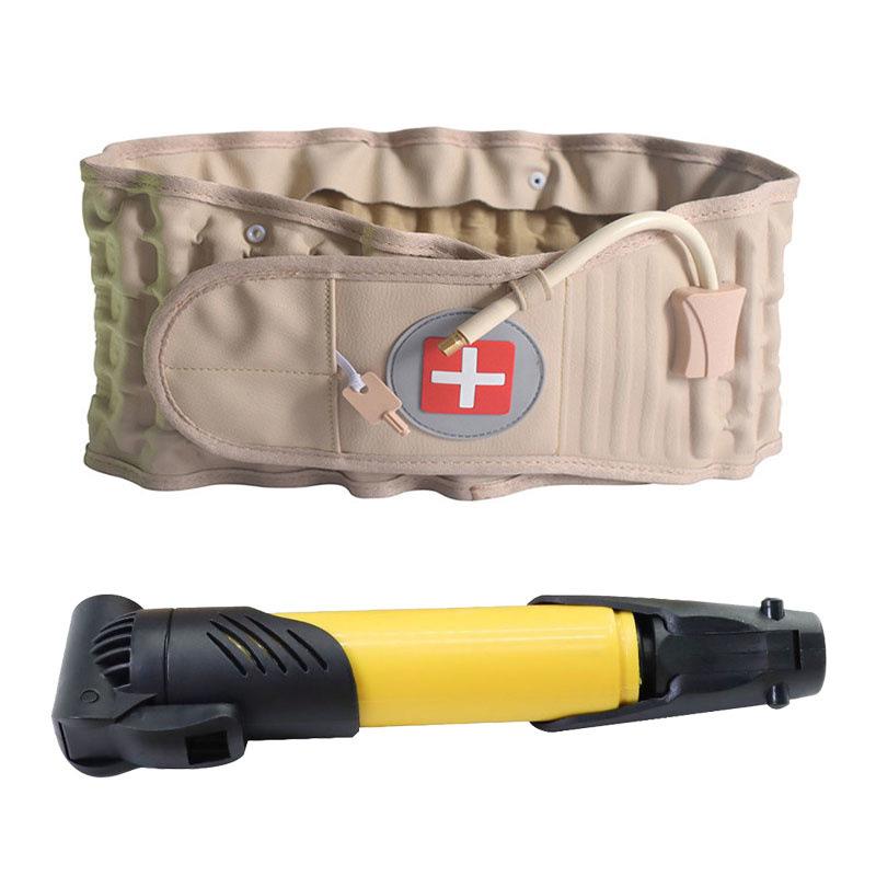 Unzipped Waist Support Belt Waist Air Traction Bracket Spine Relief Belt Release Backward