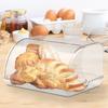 Brotkasten für Küchenarbeitsplatte Brothalter mit Deckel Make-up-Organizer Schreibtisch-Aufbewahrungsbox für hausgemachtes Brot Bagels Muffins Brötchen