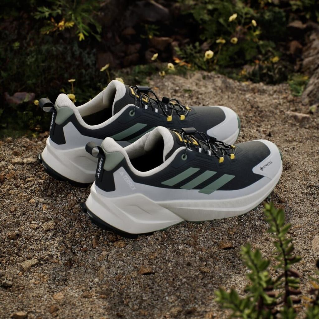 Adidas Terrex Trailmaker 2 Gore-Tex Hiking Boots Carbon Silver Green Orbit Grey