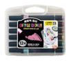 12-Color Metallic Acrylic Marker Set – Premium Shiny Paint Pens for Glass, Canvas, and DIY Crafts