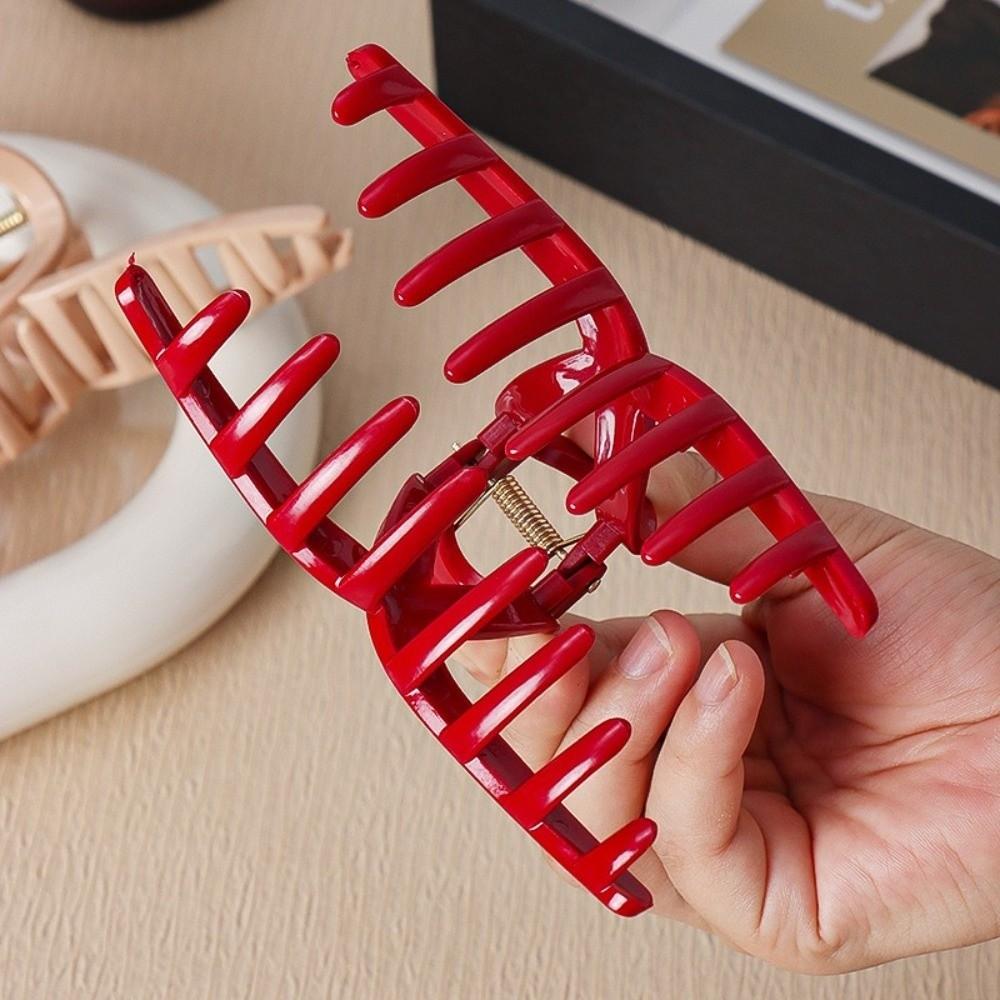 Soft Silicone Shark Clip Anti Collision Protection Hair Clips For Women