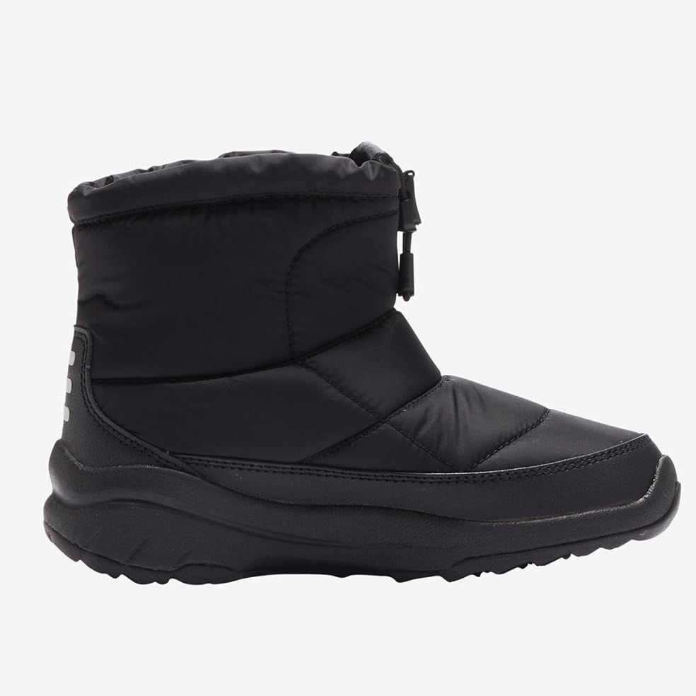 The North Face K Nuptse Bootie Logo Krótkie TNF Czarny Rozmiar 22 Czarny/TNF