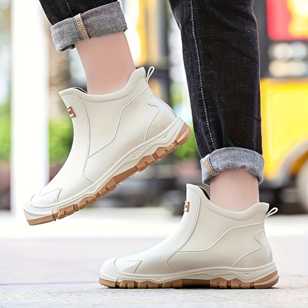 Women Men Outdoor Fashion Rain Boots Rain Shoes, High Quality, Waterproof and Non-slip Rain Shoes, Water Shoes, Garden Shoes, Fishing Shoes