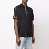 HUGO BOSS Polo Shirts Men's Black Polo Collar Moderate Straight Fit 50462634-001