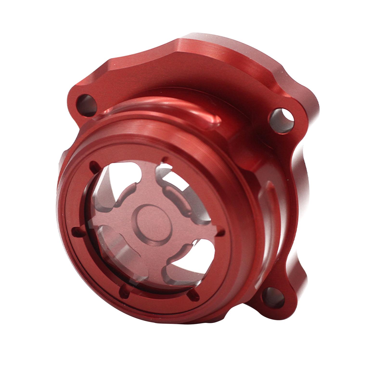 

Motorcycle Oil Filter Cover Cap Durable Accessories for Honda Crf250L Rally Professional Direct Replacement Easy to Install красный