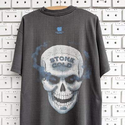 Vintage 90s WWF Stone Cold Steve Austin T Shirt Wrestling Distressed Merch Tee Size M