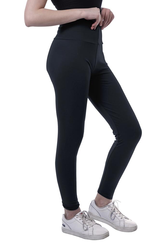 Moomaya High Waist Leggings For Womens Pull On Soft Running Yoga Pants-VY