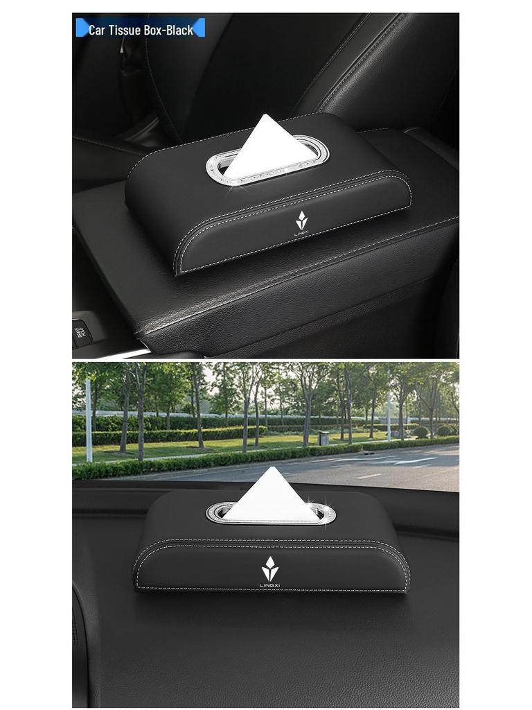 2025 Dongfeng Honda Lingxi L Car Console Armrest Tissue Box Holder
