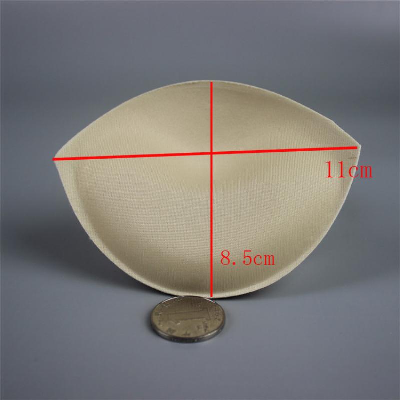 1Pair Sponge Inserts In Bra Padded for Breast Push Up Fill Brassiere Breast Patch Pads On The Chest Removeable Bra Enhancers