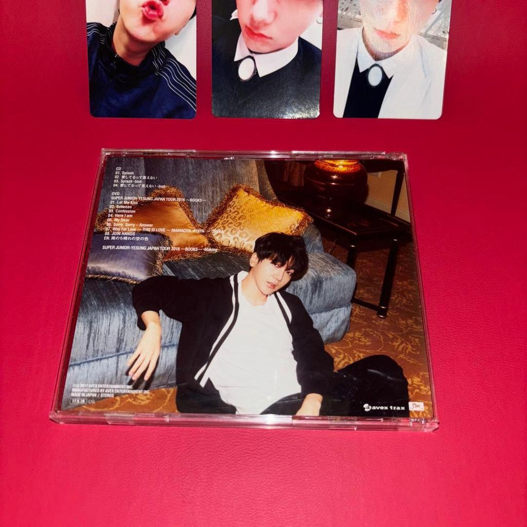 [USED] SUPERJUNIOR Yesung Splash/I Can't Say I Love You