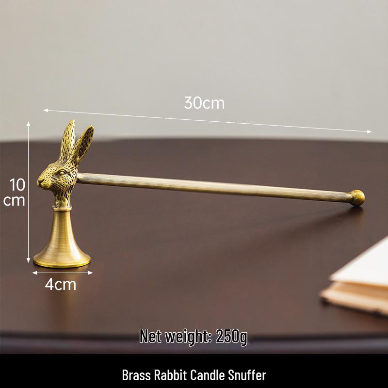 European Retro Handheld Candle Snuffer and Cover, Light Extinguisher Bell Tool, Perfect for Gifts.