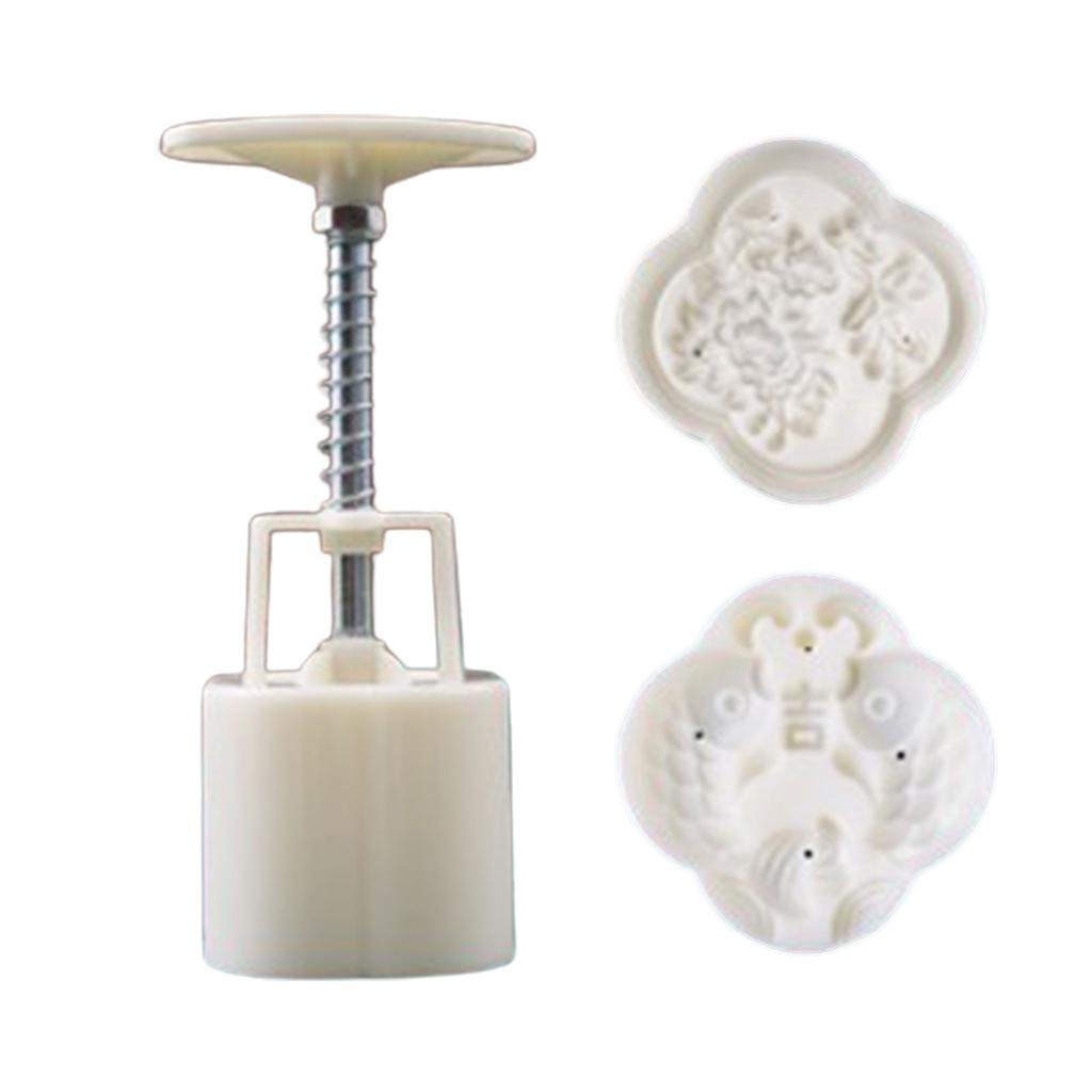 Plastic Mooncake Stamps Fish Shape Mooncake Moulds DIY Hand Press Mooncake Cutters DIY Pastry Supplies for DIY Baking