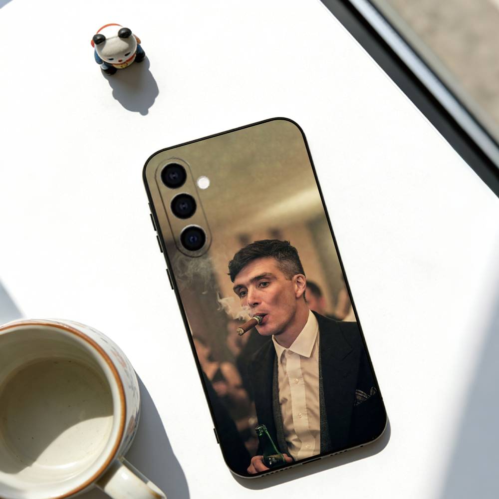 Movie Peaky Blinders Phone Case For Samsung Galaxy A73,A72,A71,A70,A53,A52,A51,Others Soft Black Cover