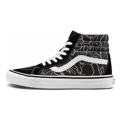 BAPE x Sk8-Hi 38 DX Pamušti Camo Unisex Kedai Juodi VN0A38GF7BG