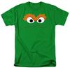 26 Sesame Street Oscar Face T Shirt Mens Licensed Classic TV Show Kelly Green Unisex T-Shirt
