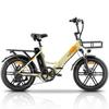 Kaisda K201 Erwachsenen Outdoor Faltbares Elektrofahrrad mit Sitz 36V20.8AH Akku 350W Motor Elektrofahrrad 20 Zoll Offroad-Reifen Urbanes Pendler-E-Bike