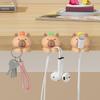  Cute Desktop Cable Organizer Holder Winder Clips Desk Self-Adhesive Mobile Phone Data Cable Management Wire Cord Holder