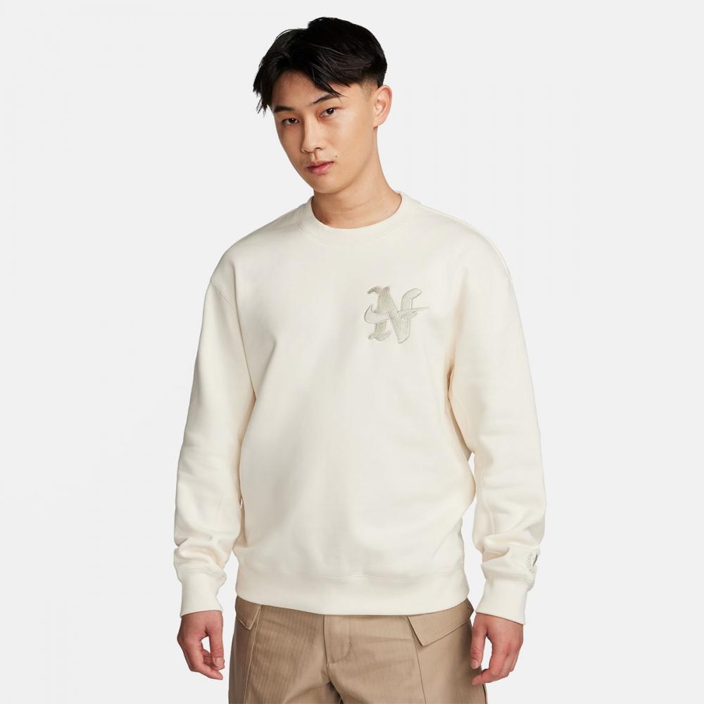 

Nike Мужчины Nike Sportswear Fleece Heavyweight Crew Hangeulnal FQ8011 110