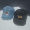 American retro cap men's and women's street hip-hop fashion sticker skateboard sun hat casual denim baseball cap