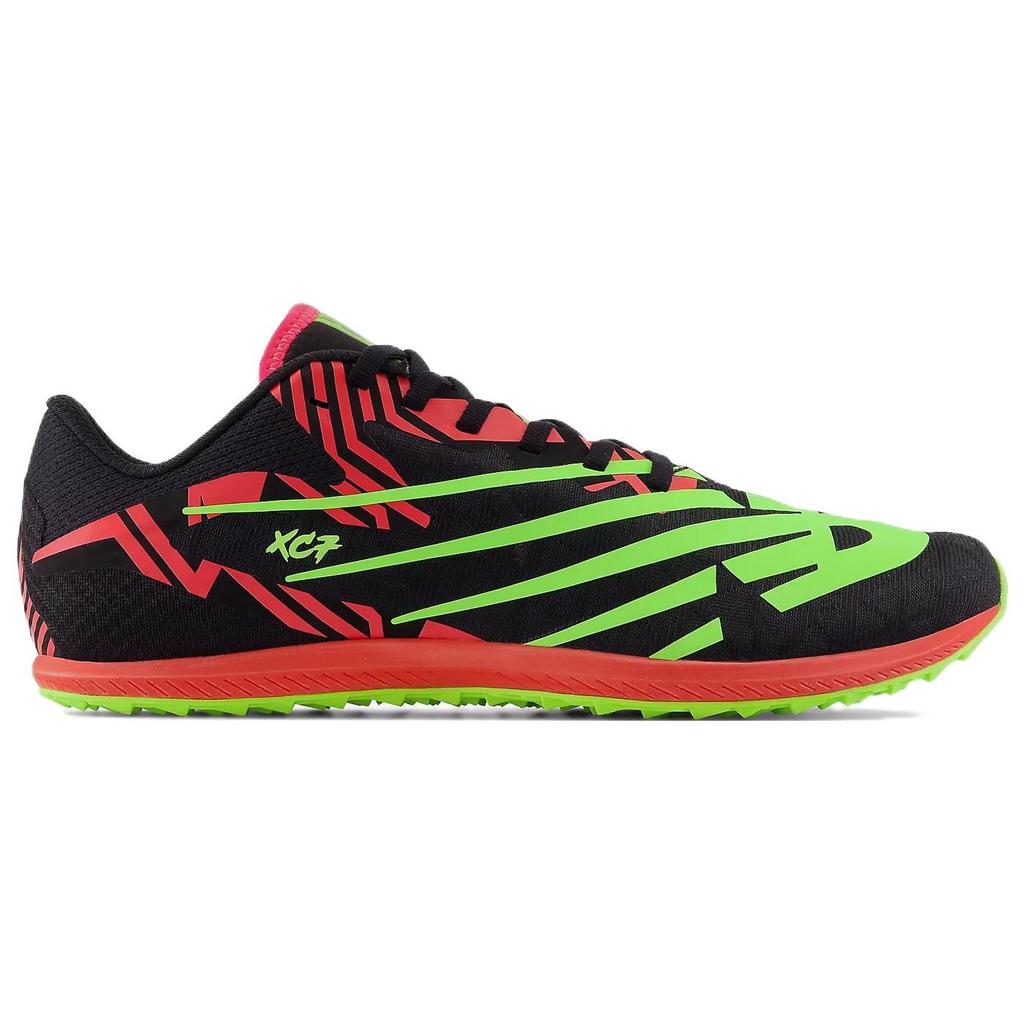 New Balance XC Seven V4 Comfortable Fabric Low Top Running Shoes Unisex sneaker Black Green UXCR7LB4