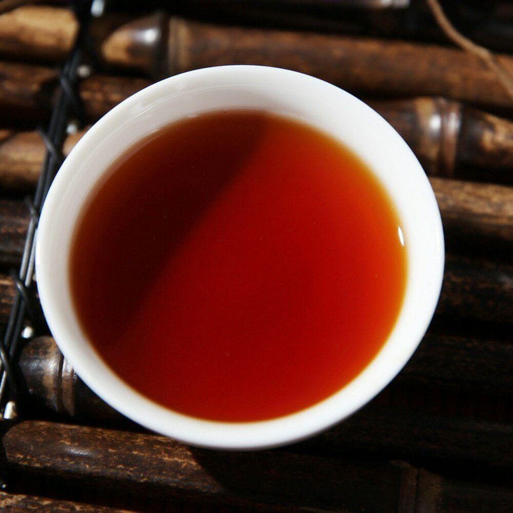 2020 Чжун Ча Спелый Пуэр 7581 Шу Пуэ Чай Brick Yunnan Box Tea 250г — фото 5