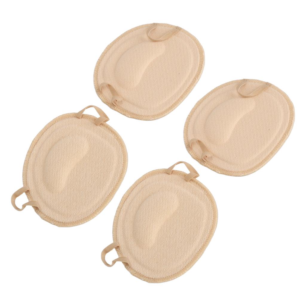 2 Pair of Half Forefoot Pads High Heels   Socks Pads Corrective Toe Socks Foot Cushion Pad