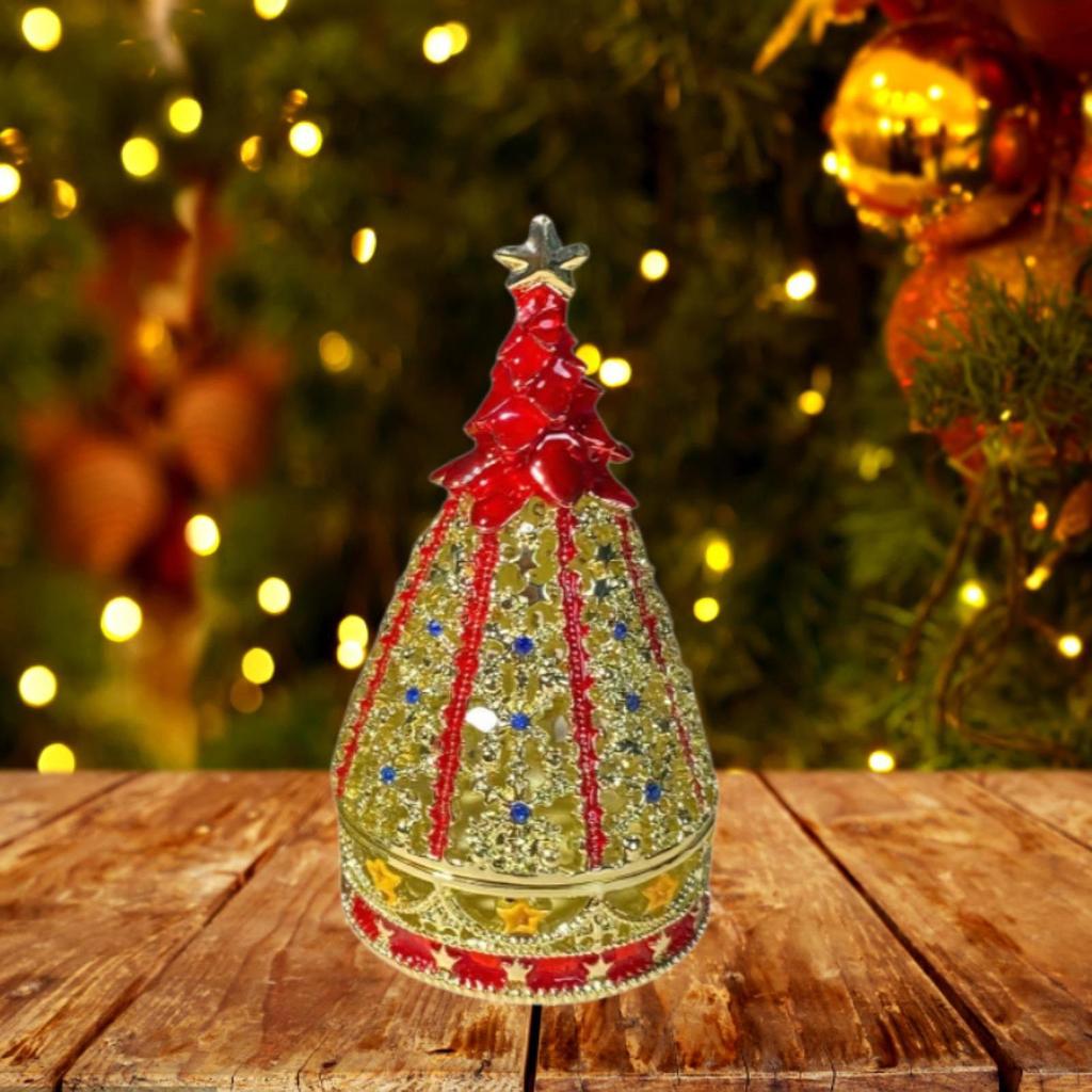 Ein Überraschungsgeschenk Weihnachtsdekor wertvolle Schmuckstücke Andenkenbox Handarbeit bunt