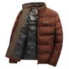 Men's Cotton Clothing Stand Collar Cotton Coat Jacket Thin Men's Cotton Jacket