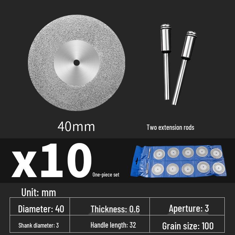 Jade Glass Diamond Abrasive Grout Cleaning Mini Saw Blade, Electric Grinding Disc