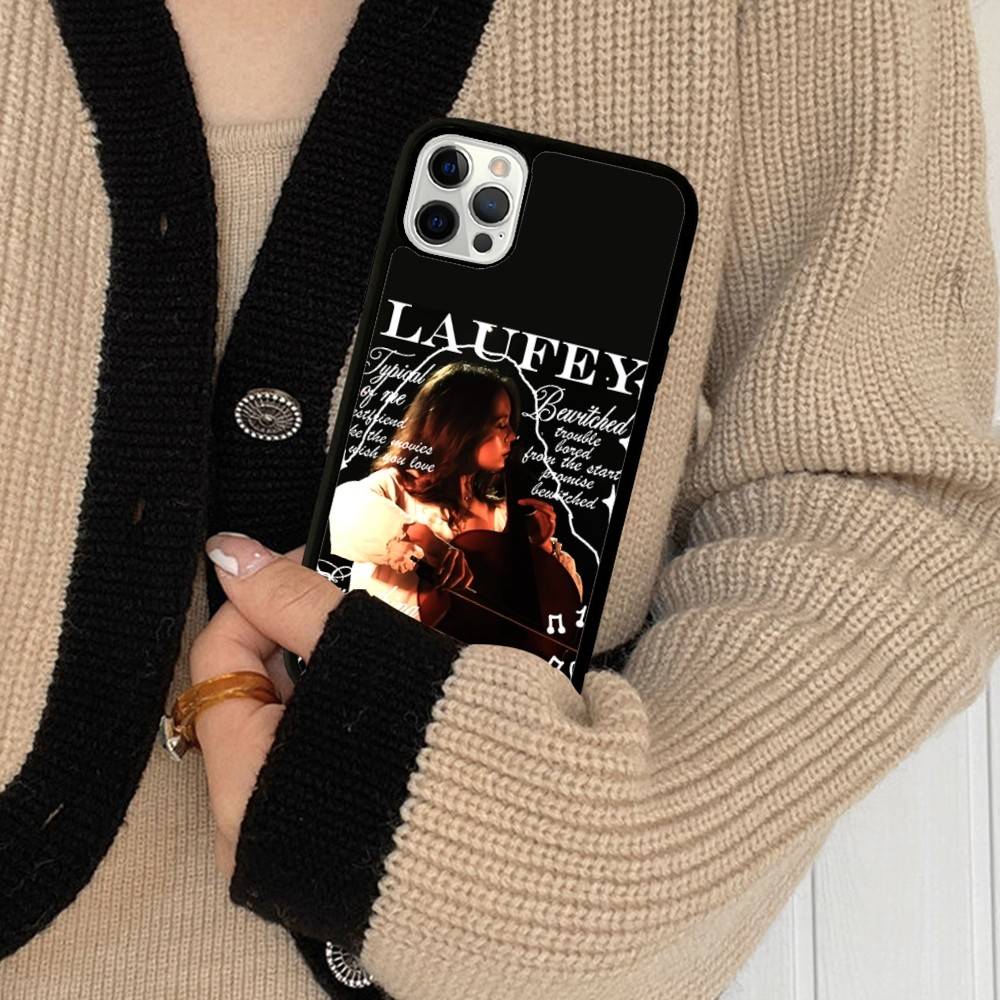 Singer L-LaufeyS For IPhone 11 12 13 14 15 16 17 Pro Max Plus TPU+PC Shockproof Back Phone Cases